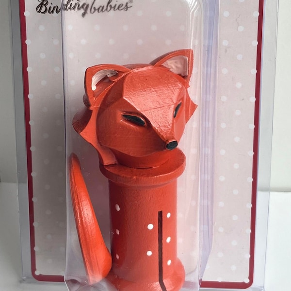 Binding Babies® Fox Medium, Limited Edition, Exclusive to Spindle Fabrics, Created by Doohikey Designs