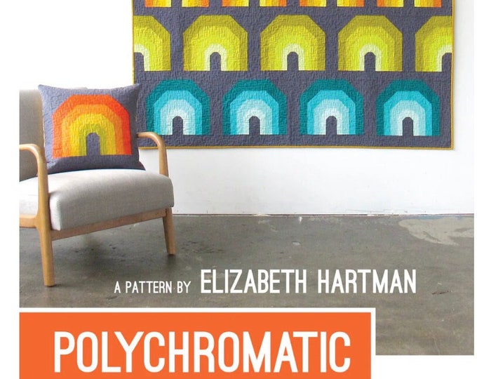 Polychromatic Pattern Polychromatic Rainbow Pattern Quilt Pattern by Elizabeth Hartman, EH ...