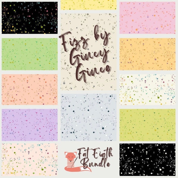 PreOrder - Fat Eighth 16pc Bundle Fizz by Giucy Giuce, Andover Fabrics,  February 2025 Delivery