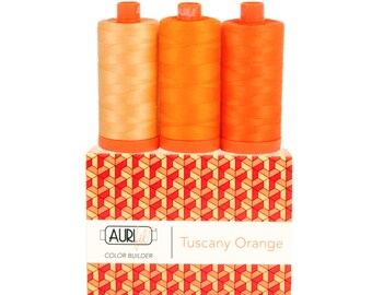 3-PACK - Aurifil A1050-2692 Mako Cotton Thread Solid 50WT