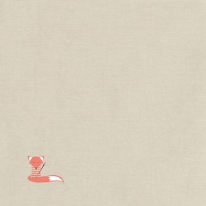 Putty White Chambray Fabric by Tilda Fabrics, 100% Cotton, TIL160043-V11