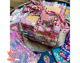 Lavender Fields Fabric Bundle, 1/2 yard bundle, 20 prints, Amy Butler, 100% Cotton, Bundle 158