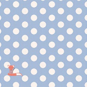 Blue Medium Dot Fabric, Tilda Fabrics, 100% Cotton, TIL130002-V11