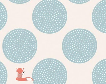 Dottie Dots Light Blue Fabric, Basic Classics, Tilda Fabrics, 100% Cotton, TIL130044-V11
