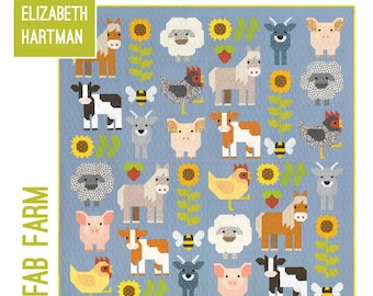 Fab Farm Pattern by Elizabeth Hartman