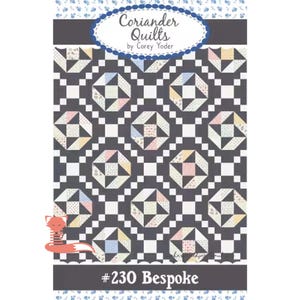 Bespoke Pattern, Corey Yoder, Coriander Quilts, Quilt Pattern, CQ230