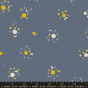 Spooky Darlings Ghostly, Ruby Star Society, Moda Fabrics, 100% Cotton, RS5077 12