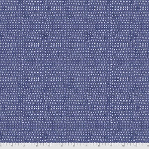 Blue Seeds Fabric, Cobalt Seeds, Blender Fabric, FreeSpirit Fabrics, Cori Dantini, 100% Quilting Cotton Fabric image 1