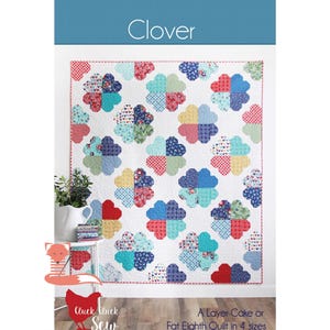 Clover Quilt Fabric Pattern, Cluck Cluck Sew, CCS194