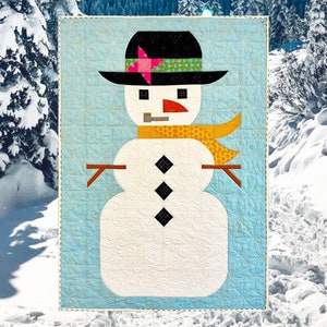 Posh Frosty Pattern, Digital PDF Pattern, Sew Kind of Wonderful image 1