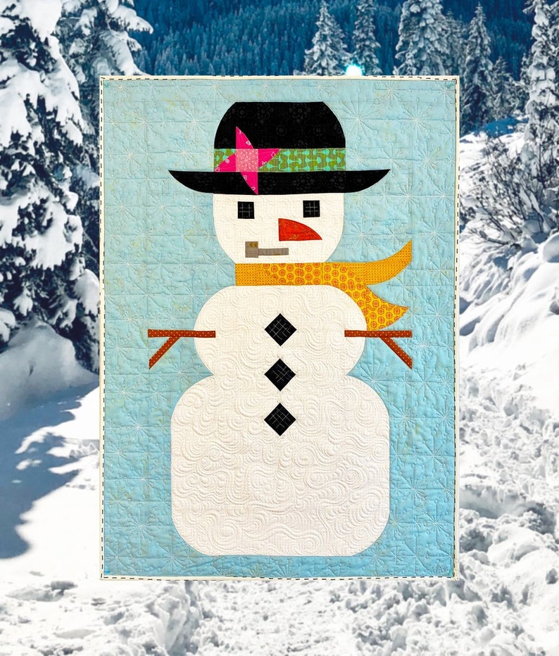 Posh Frosty Pattern, Digital PDF Pattern, Sew Kind of Wonderful image 1