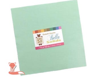 Layer Cake Solid Fabric, Bella Solids, Elizabeth Hartman Favorites, Moda Fabrics, 100% Cotton, 9900LCE