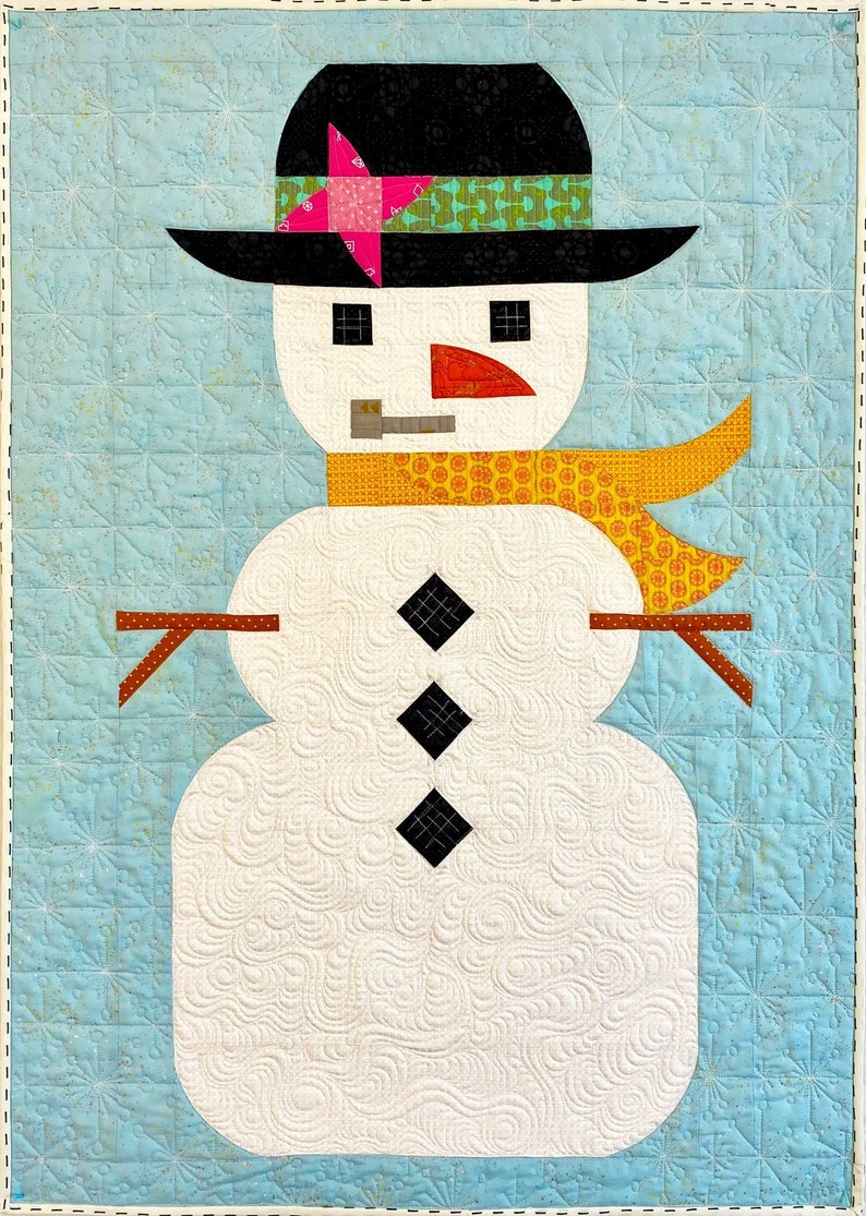 Posh Frosty Pattern, Digital PDF Pattern, Sew Kind of Wonderful image 2