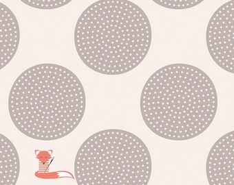 Dottie Dots Grey Fabric, Basic Classics, Tilda Fabrics, 100% Cotton, TIL130045-V11