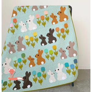 Cottontails Quilt Kit, 68" x 74", Scenery, Elizabeth Hartman, Moda Fabrics