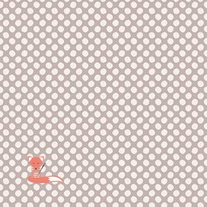 Paint Dots Grey Fabric, Basic Classics, Tilda Fabrics, 100% Cotton, TIL130036-V11