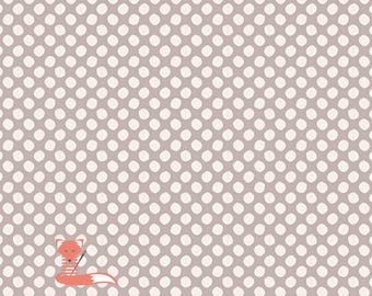 Paint Dots Grey Fabric, Basic Classics, Tilda Fabrics, 100% Cotton, TIL130036-V11