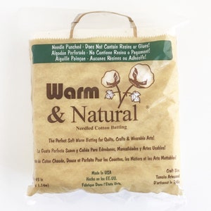 Warm & Natural Batting Twin Size (72x 90), SKU: 2391