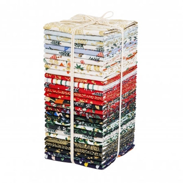 Holiday Classics Metallic 29pc Fat Quarter Bundle Fabric, Cotton+Steel, RP600P-FQB