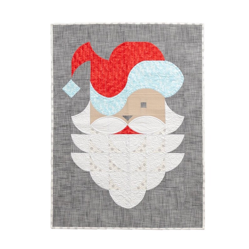Posh Santa Quilt Pattern, Digital PDF Pattern, Sew Kind of Wonderful - Etsy