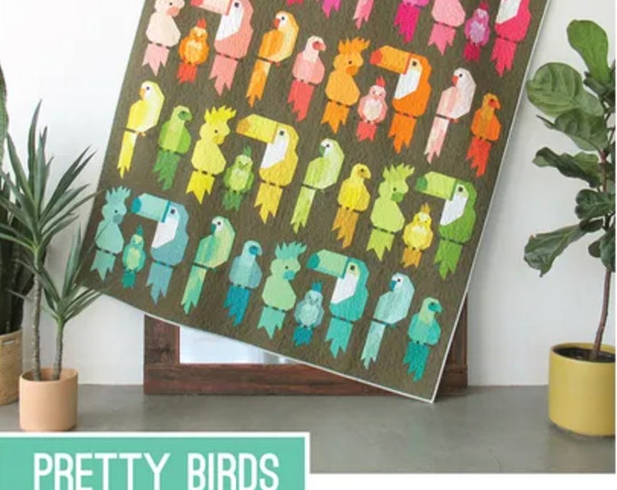 Pretty Birds Pattern by Elizabeth Hartman EH-051 - Etsy Canada