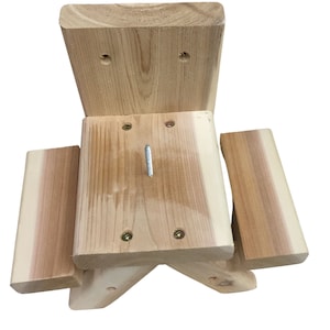 Squirrel Feeder Made of Cedar