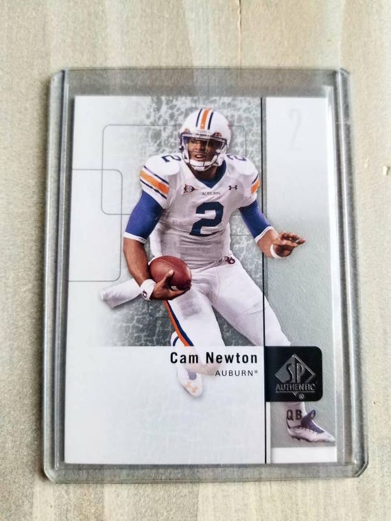 cam newton jersey card