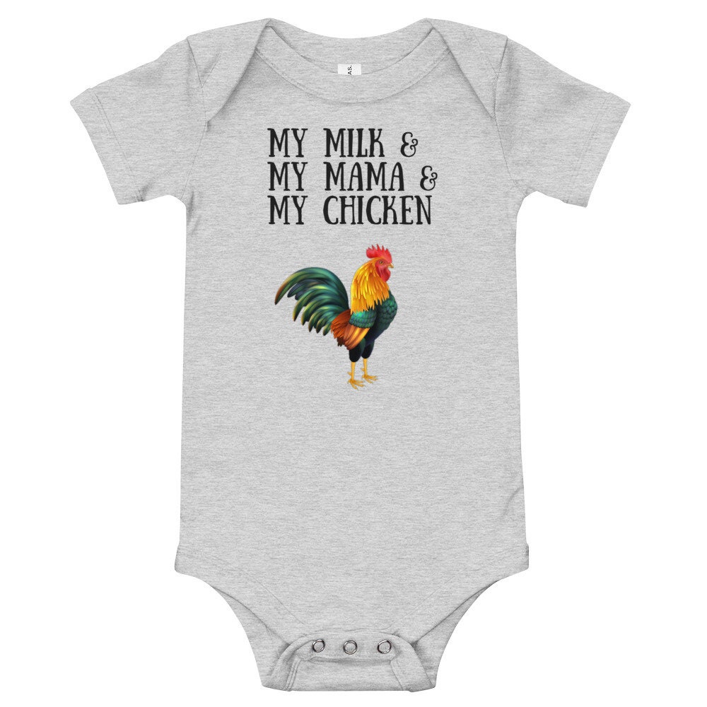Farm animal onesie chicken baby clothes Chicken baby onesie Etsy