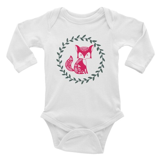 baby fox onesie