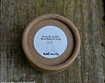 Smooth Sniffer nose balm, dogs, cats, pets, animals, hydrate, natural, cream, balm, renew, repair, smooth, pet products,