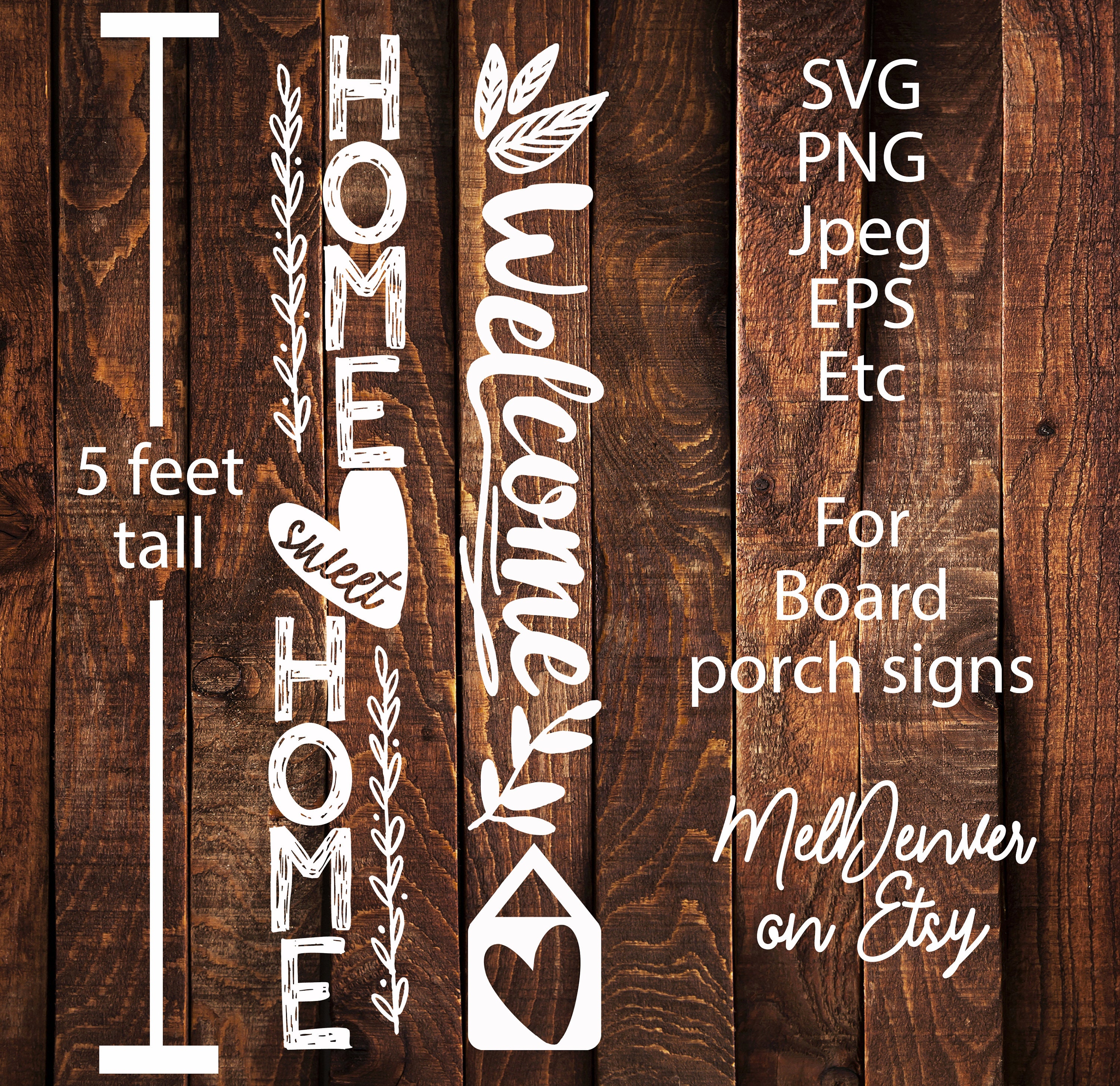 Free Free 224 Welcome To Our Home Porch Sign Svg SVG PNG EPS DXF File