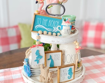 Beach Tiered Tray Decor B01