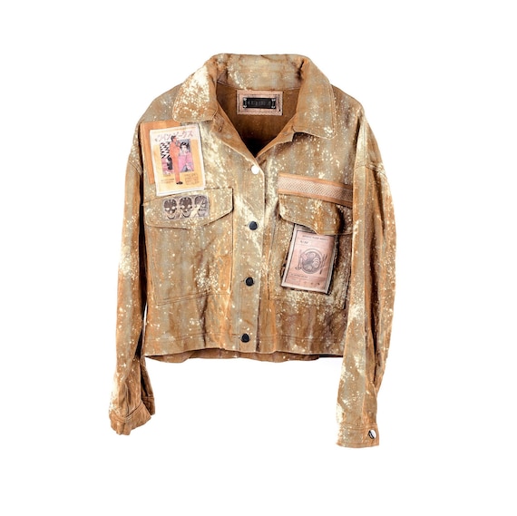 Buy Tarnished Hazel Women s Denim Jean Jacket Online in India Etsy