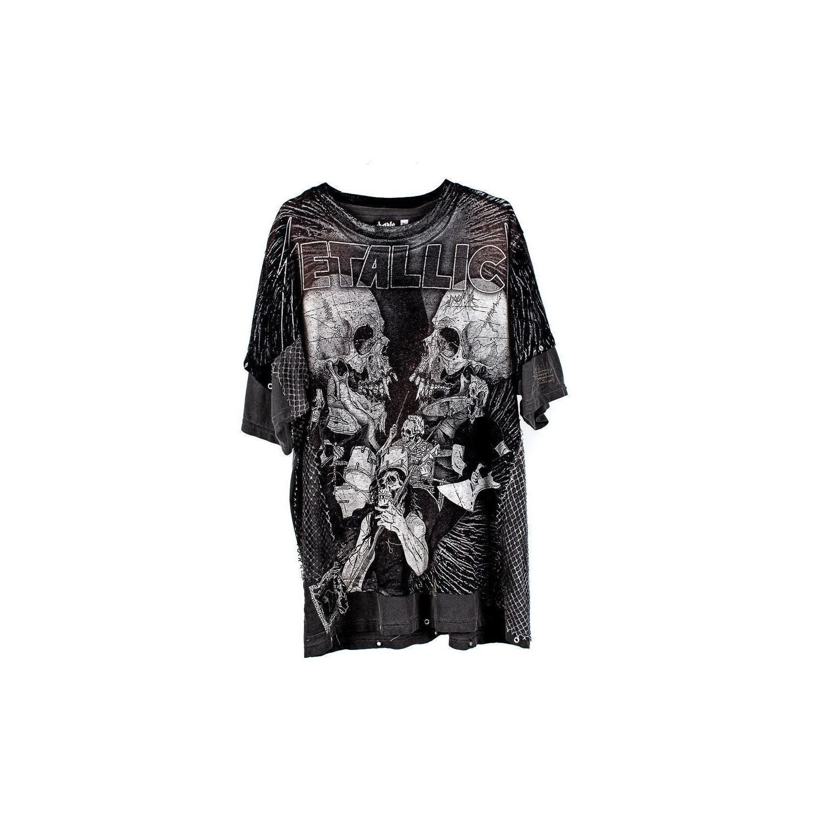 Metallica dress shirt cheap