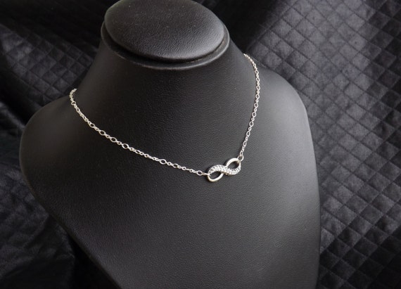 Swarovski Infinity Pendant Necklace