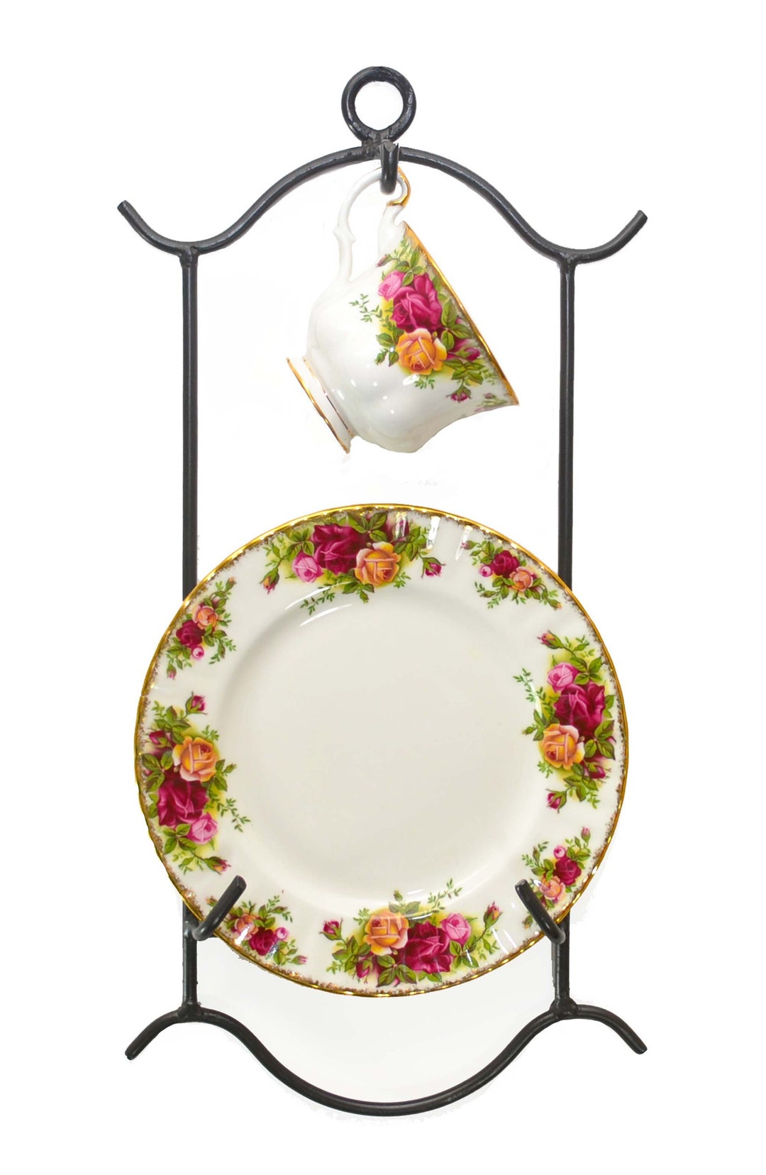 Wall Cup and Saucer Rack17.5 Inches High X 8.75 Inches High Etsy