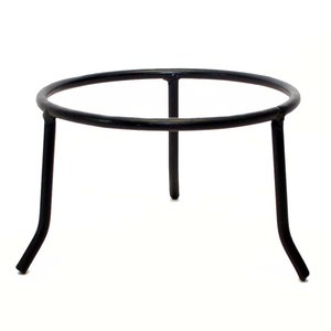 Wrought Iron Tripod Base-5.5 Inches High x 7.5 Inches Diameter