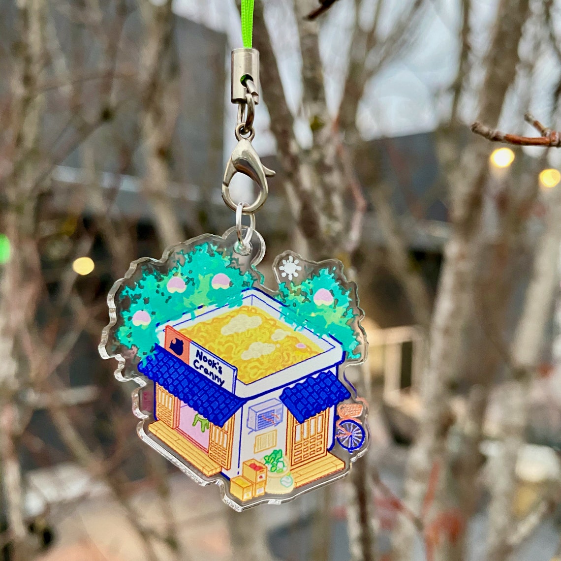Animal Crossing Ramen Nook s Cranny ACNH Double Sided Etsy
