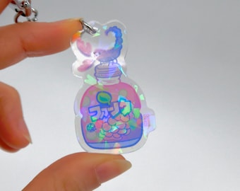 Scorpio | Zodiac Acrylic Keychains | Holographic Double Sided | Anime Phone Charms Aesthetic | Otaku Gift