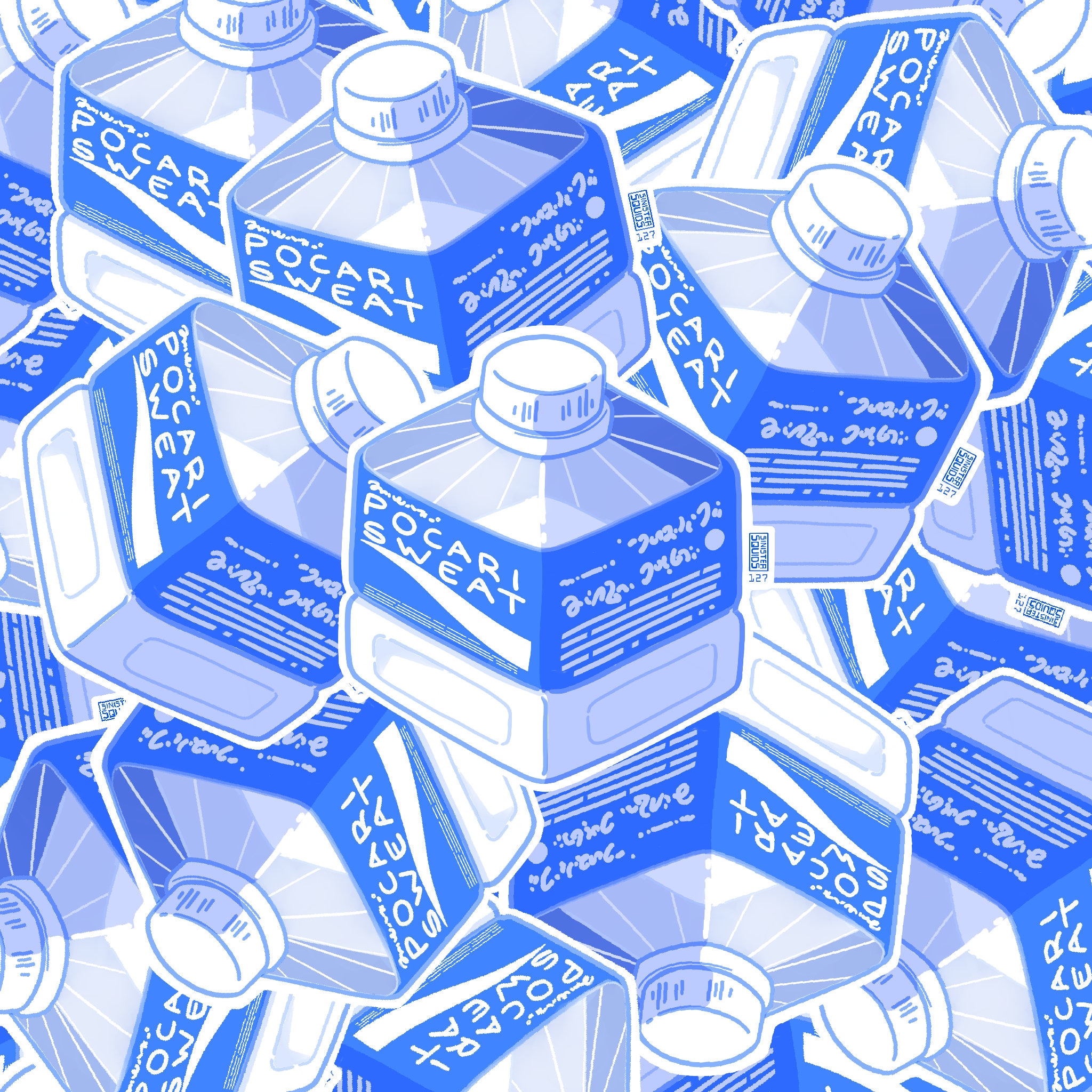 Pocari Sweat Keychain - Etsy