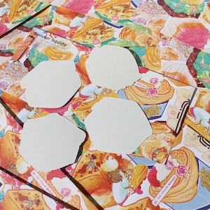Mystery Food Cube Sticker Pack | Waterproof Vinyl Decals (4)