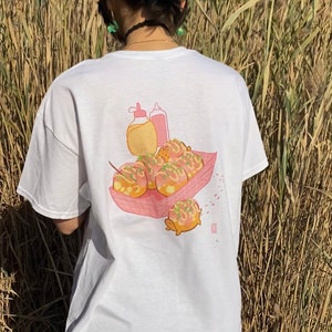 Japanese Convenience Takoyaki 100% cotton shirt foodie gift, otaku anime lovers, animation, apparel, original art
