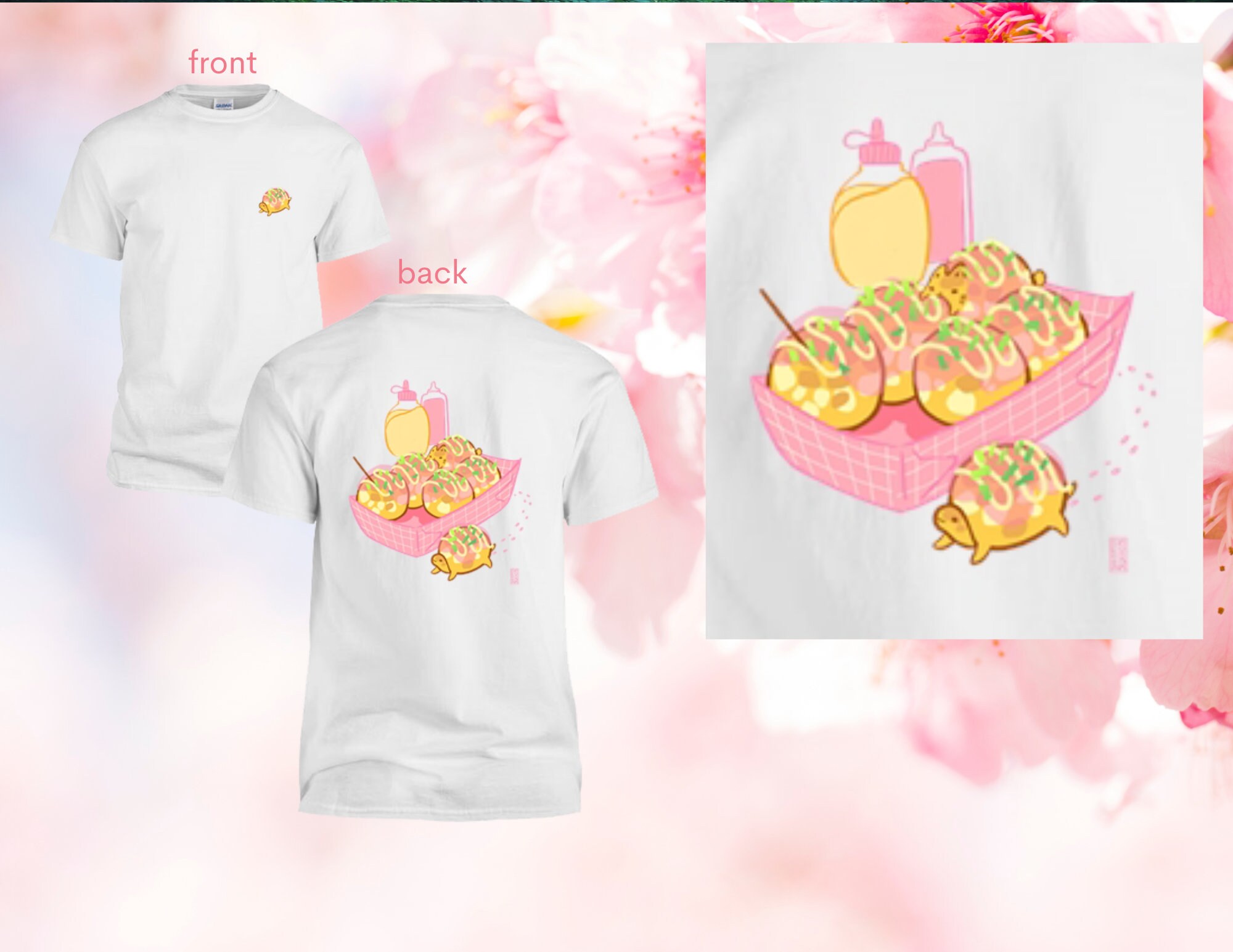 Japanese Convenience Takoyaki 100 Cotton Shirt Foodie Gift Etsy Ireland