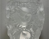Lalique - France, glass vase