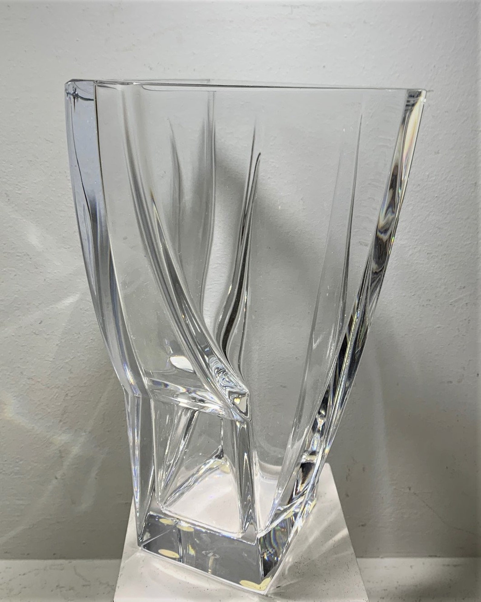 Sevres, Glass Vase. Etsy