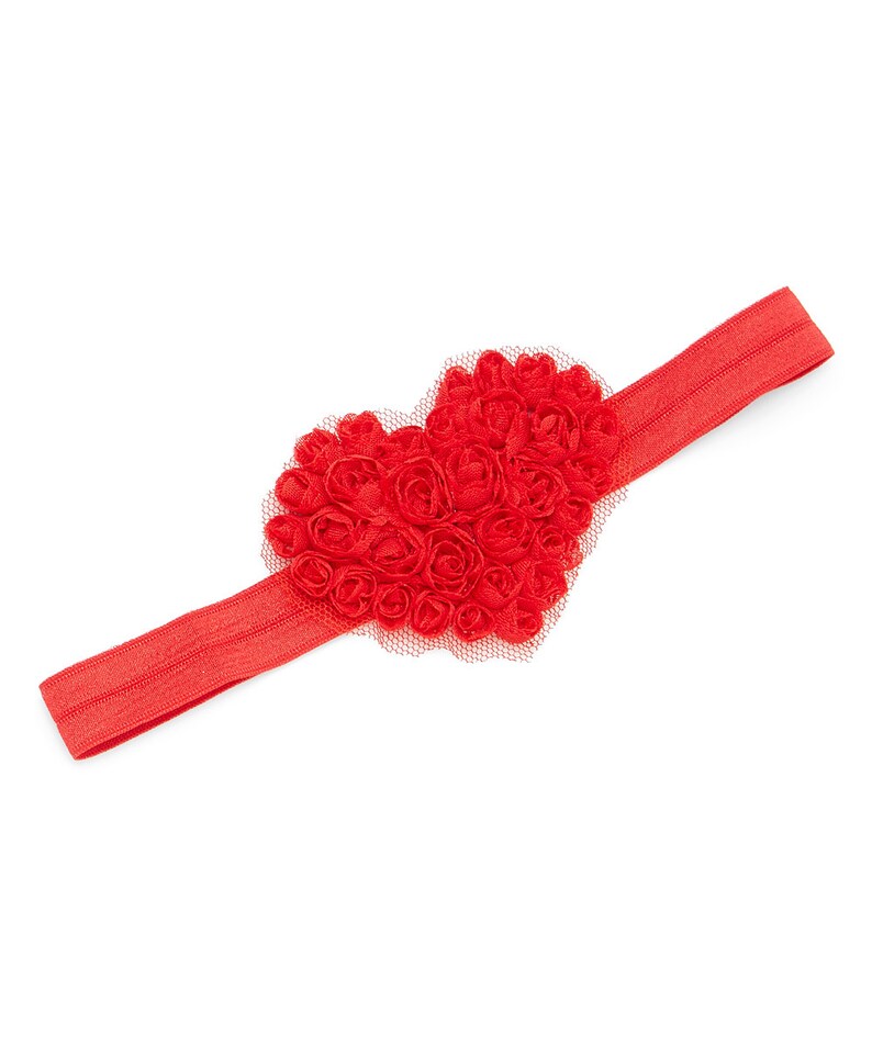 Valentine/'s Headband Baby/'s First Valentine/'s Headband Girl/'s Headband Newborn Headband Red Heart Headband Red Heart Headband