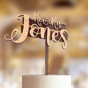 Personalized Wedding Cake Topper Rustic, Custom Wedding Cake Topper, Personalized Cake Topper Custom Cake Topper Wedding Custom Cake Toppers image 1