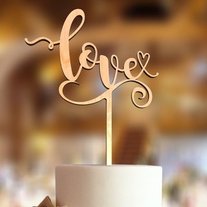 Love Cake Topper. Love Wedding Cake Topper. FNLV03. Rustic Cake Topper. Cake topper wedding. Love cake topper for wedding. Rustic topper.
