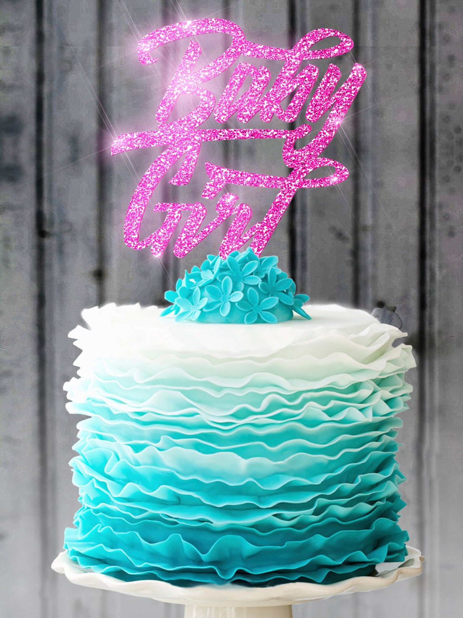 Baby showers cake topper. Baby Cake Topper. Baby Girl cake Etsy