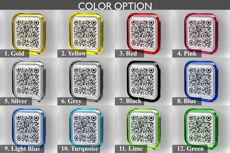 QR Code Sign With 3D Logo and 3d QR Code and QR Code Stickers Etsy